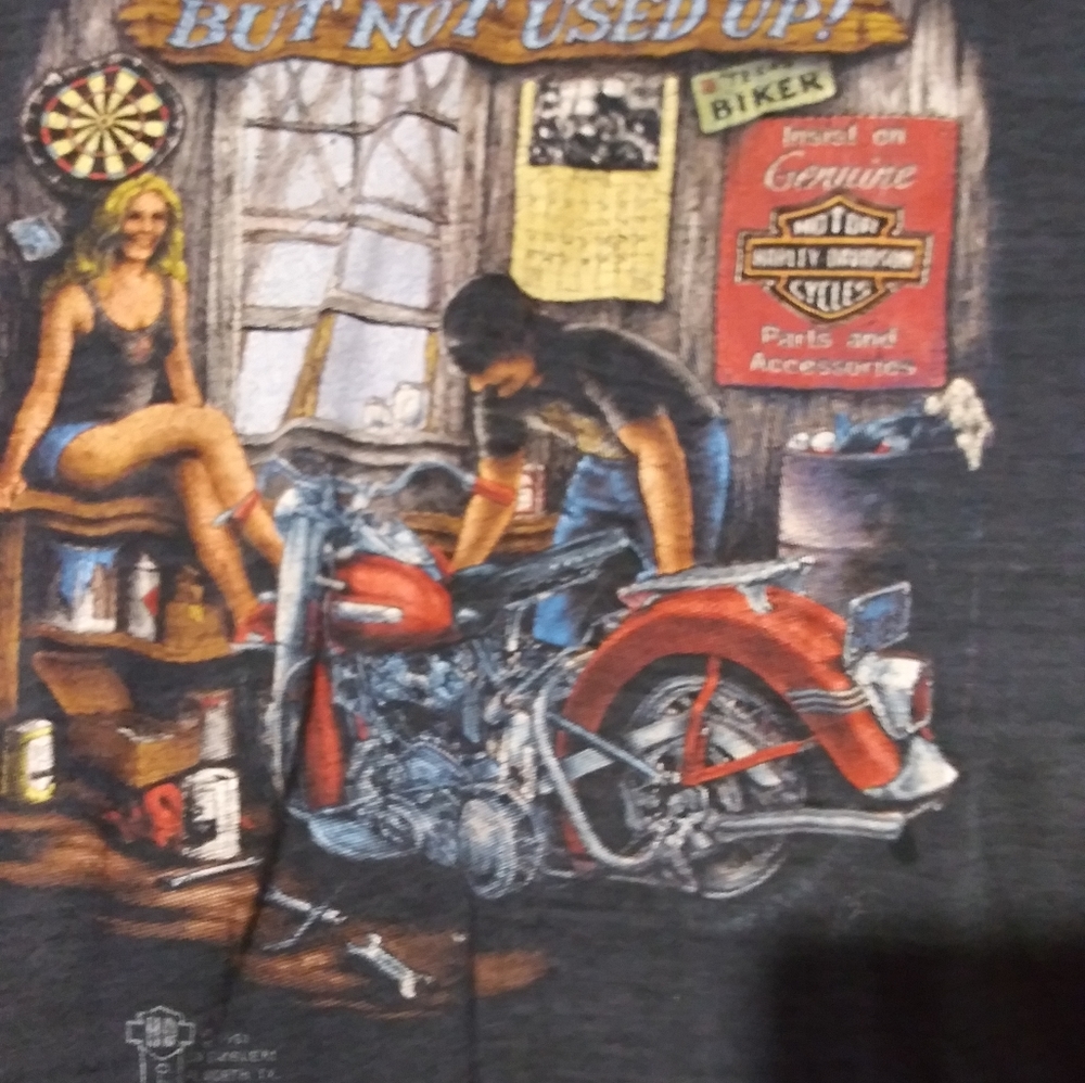 1988 Harley Davidson 3M vintage t shirt rare